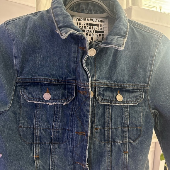 Zadig &Voltaire jean jacket - Picture 10 of 16